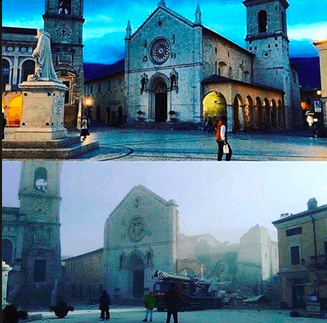 Se cade la chiesa di San Benedetto a Norcia non cade lo spirito della sua “Contempl-Azione”