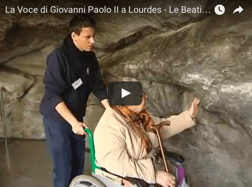 La Voce di Giovanni Paolo II a Lourdes – Le Beatitudini –